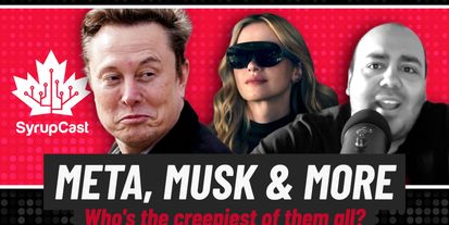 Meta, Musk, and More thumbnail for SyrupCast episode.