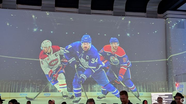 Amazon Prime Wednesday Night Hockey launch event.