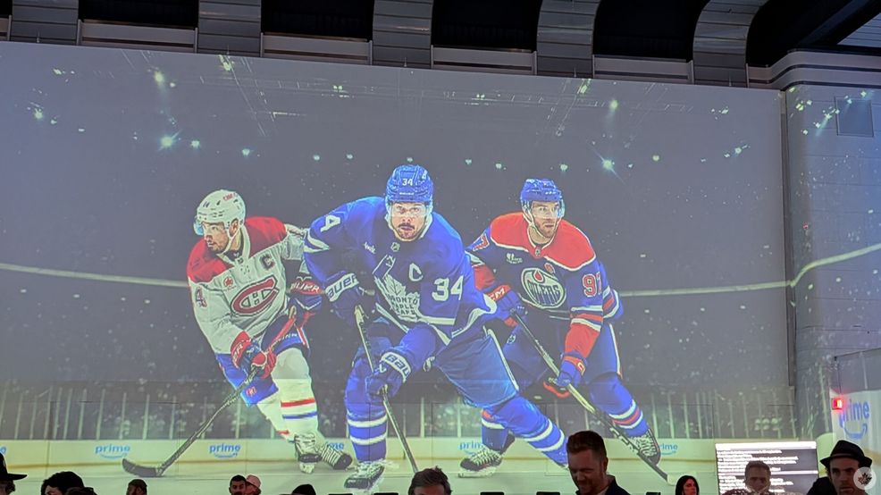 Amazon Prime Wednesday Night Hockey launch event.