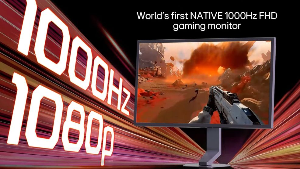 LG’s 1,000Hz gaming monitor is coming to Canada