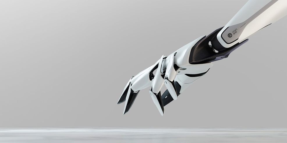 a SmartArm bionic arm