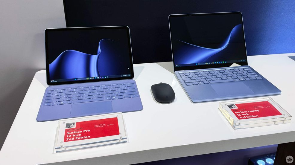 Microsoft unveils Surface Laptop, Pro with new Qualcomm chips