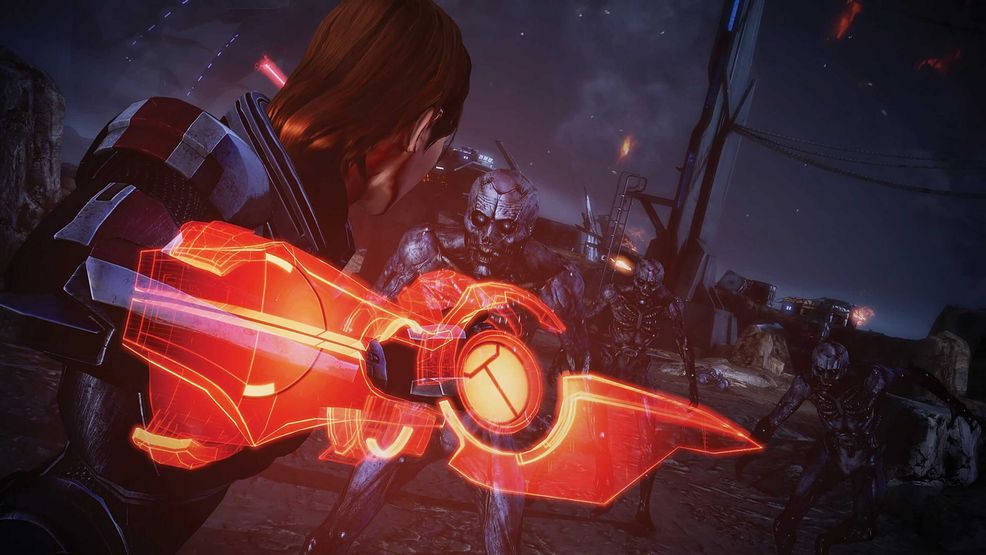 Mass Effect 3 FemShep vs Husk