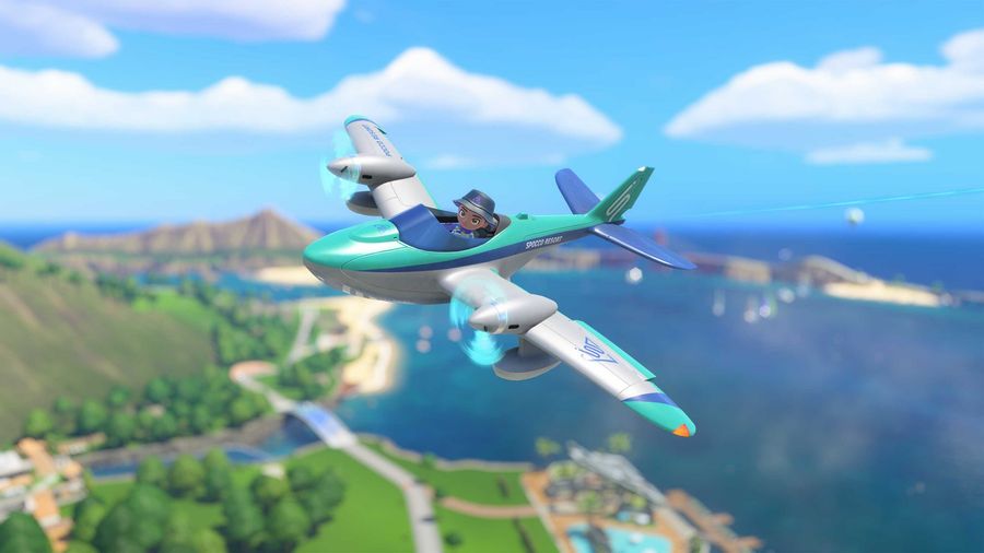 Nintendo Switch Sports Resort plane