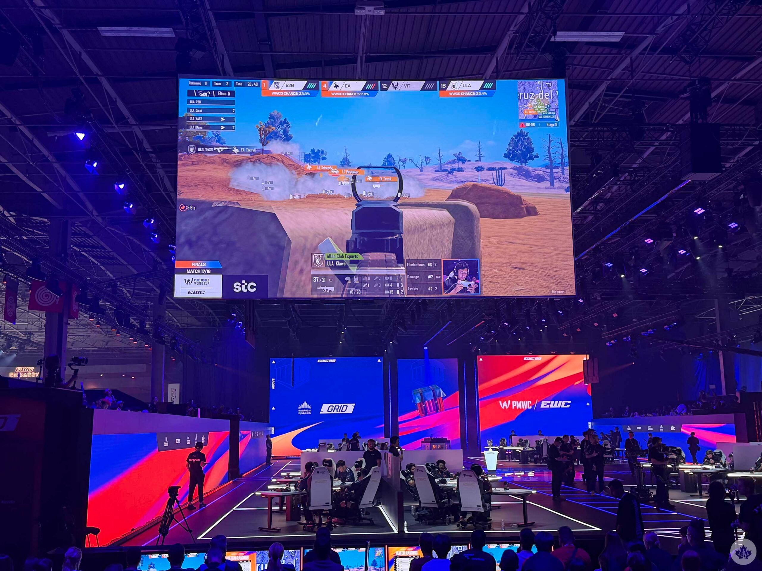 PUBG Mobile esports match