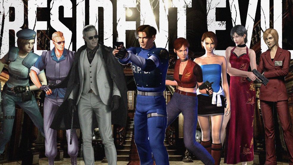 Resident Evil characters.