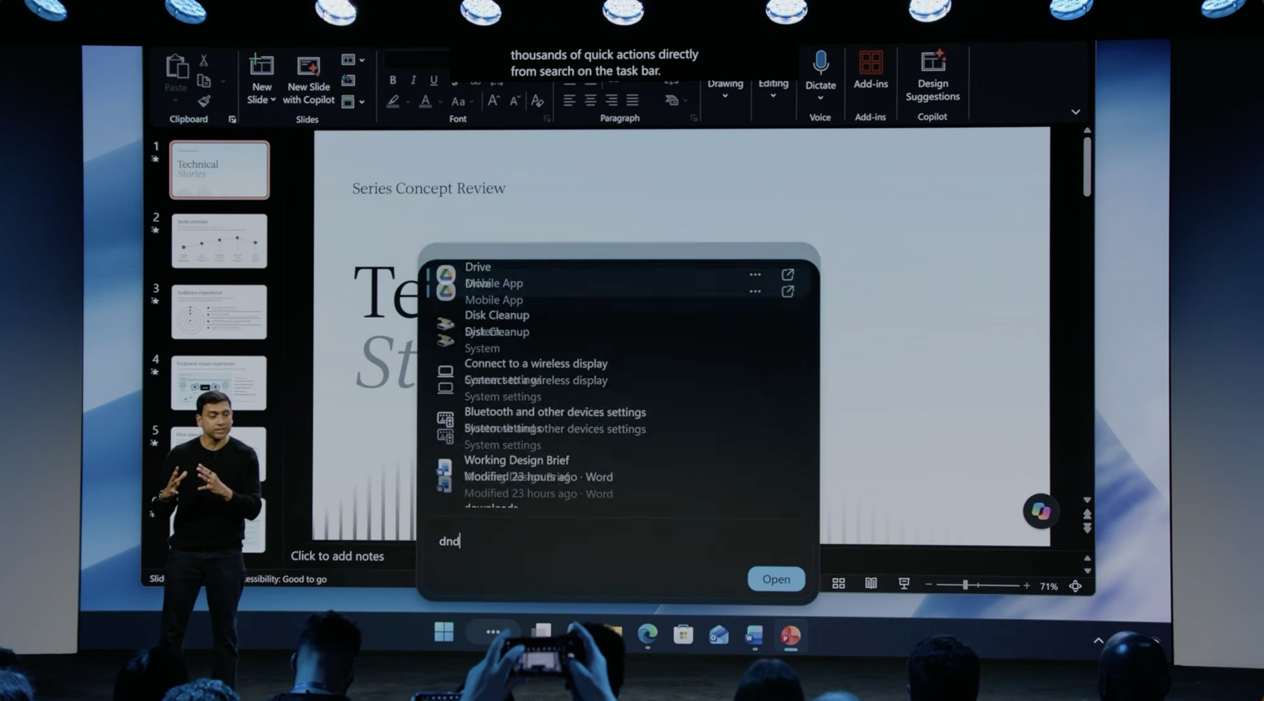 Upgraded Windows Search